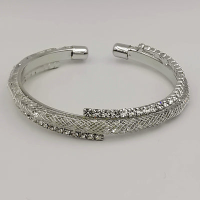 Silver Bling Bracelet - Free Size - Offer Hunts