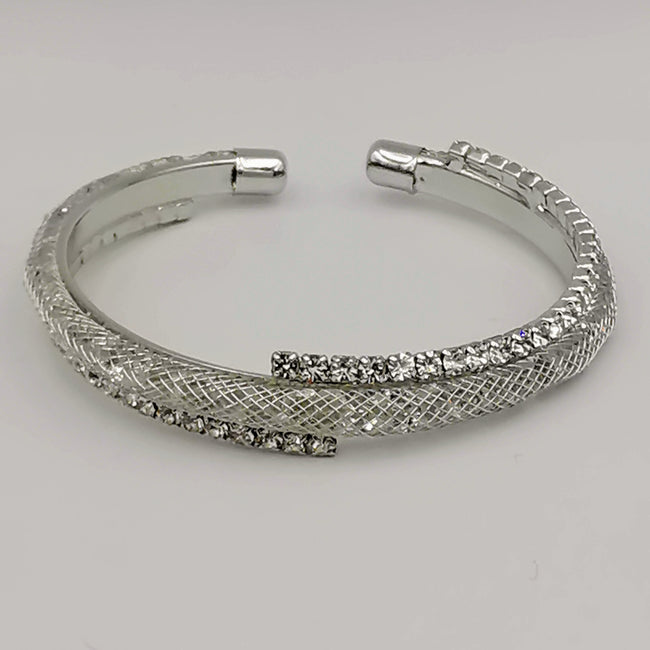 Silver Bling Bracelet - Free Size - Offer Hunts