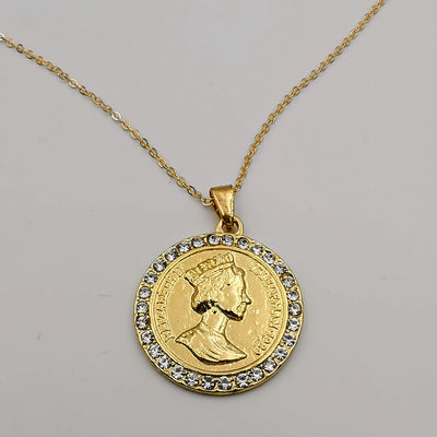 Royal Coin Necklace - Golden - Offer Hunts