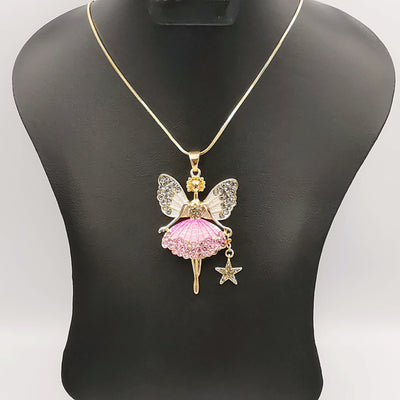 Dancing Queen Necklace - Golden - Offer Hunts