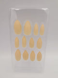 Self Adhesive False Nail, 12 NAILS - 6 Colors [Fashionista] - Offer Hunts