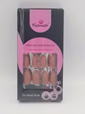 Self Adhesive False Nail, 12 NAILS - 6 Colors [Fashionista] - Offer Hunts