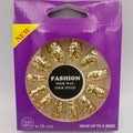 Glitter Self Adhesive False Nail, 12 NAILS - 4 Colors [FASHION] - Offer Hunts