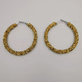Glitter Round Earrings - Medium Size - 6 Colors - 2 Sizes - Offer Hunts