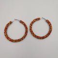 Glitter Round Earrings - Medium Size - 6 Colors - 2 Sizes - Offer Hunts