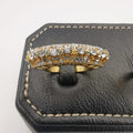 Amethyst Belle Twins Ring Set - Golden - Offer Hunts