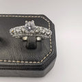 Amethyst Belle Twins Ring Set - Silver - Offer Hunts