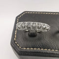 Amethyst Belle Twins Ring Set - Silver - Offer Hunts