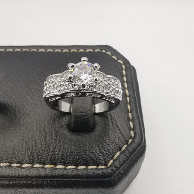 Feline Soul Twins Ring Set - Silver - Offer Hunts
