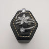 Spiral Heaven Beauty Zirconia Ring - Golden/Silver - Offer Hunts