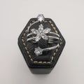 Spiral Heaven Beauty Zirconia Ring - Golden/Silver - Offer Hunts