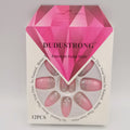 Glitter Self Adhesive False Nail, 12 NAILS - 10 Colors [DUDUSTRONG] - Offer Hunts