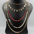 Dynasty Danglers 5 Layer Necklace - 6 Designs - Offer Hunts