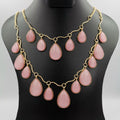 Oval Opolis 2 Layer Golden Necklace - 6 Colors - Offer Hunts