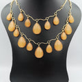 Oval Opolis 2 Layer Golden Necklace - 6 Colors - Offer Hunts