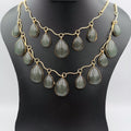 Oval Opolis 2 Layer Golden Necklace - 6 Colors - Offer Hunts