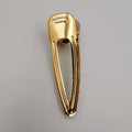 Heart Hair Clip - Golden Pearl Crystals - Offer Hunts