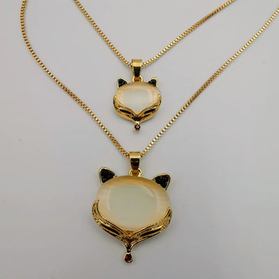 Mother of Pearl Double Layer Necklace - Golden and Silver - Offer Hunts
