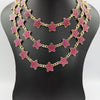 Star Solar Twirl 3 Layer Necklace - Multiple Colors - Offer Hunts