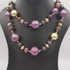 Enchanted Beads 2 Layer Golden Necklace - Multiple Colors - Offer Hunts