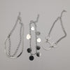 [3 Anklet Set] Round Design - Silver and Golden - Offer Hunts
