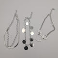 [3 Anklet Set] Round Design - Silver and Golden - Offer Hunts