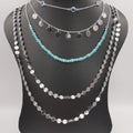 Dynasty Danglers 5 Layer Necklace - 6 Designs - Offer Hunts