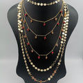 Vision Seed Danglers 6 Layer Necklace - Multiple Designs - Offer Hunts