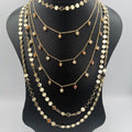 Vision Seed Danglers 6 Layer Necklace - Multiple Designs - Offer Hunts