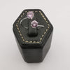 Petite Pink Round Double Stone Ring - Adjustable Size - Multiple Colors - Offer Hunts