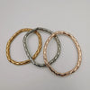 3 Bracelet Snake Design Set - Silver + Gold + Rose Gold - Offer Hunts