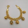 24K Gold Plated Egg Charm Bracelet - Offer Hunts