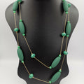 Silent Aura Droplets 2 Layer Necklace - Multiple Colors - Offer Hunts