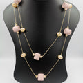 Silent Aura Cylinder 2 Layer Necklace - Multiple Colors - Offer Hunts