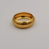 24K Gold Plated Wide Wedding Band - Multiple Sizes - Offer Hunts