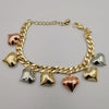 18K Gold Plated Heart Chain Bracelet - Offer Hunts