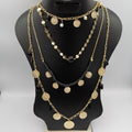 Beaded Pearl 4 Layer Necklace - Multiple Designs - Offer Hunts