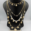 Beaded Pearl 4 Layer Necklace - Multiple Designs - Offer Hunts