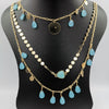Droplet Danglers 3 Layer Necklace - Multiple Designs - Offer Hunts