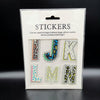 Alphabet Sticker Patches (6 Stickers) DIY For Bags, Laptops, Clothing and any Material - Offer Hunts