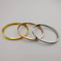 Cartier Stainless Steel Bracelet Set - Thick 6mm - 3 Pieces - Offer Hunts