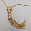 24K Gold Plated Panther Necklace - Offer Hunts