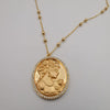 24K Gold Plated Camay Necklace - Offer Hunts
