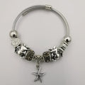 Crystal Charm Bracelet Star - Multiple Colors - Offer Hunts