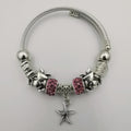 Crystal Charm Bracelet Star - Multiple Colors - Offer Hunts