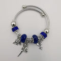 Crystal Charm Bracelet [Elephant+Fairy+Rose] - Multiple Colors - Offer Hunts