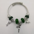 Crystal Charm Bracelet [Elephant+Fairy+Rose] - Multiple Colors - Offer Hunts