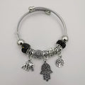 Crystal Charm Bracelet [Hand+Tree+Elephant] - Multiple Colors - Offer Hunts
