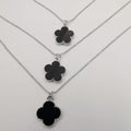 Five Petal 3 Layer Necklace - Golden, Rose Gold and Silver - Offer Hunts