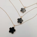 Five Petal 3 Layer Necklace - Golden, Rose Gold and Silver - Offer Hunts